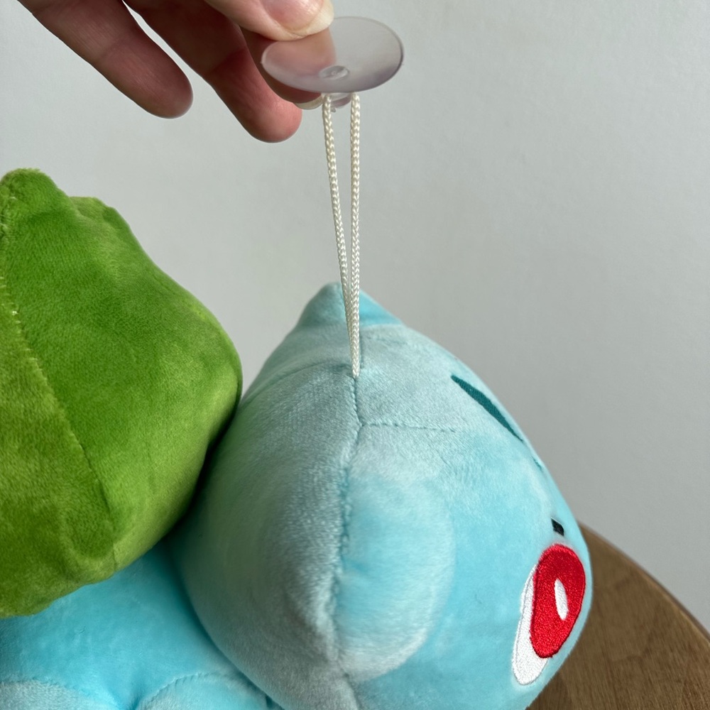 Pokemon Bulbasaur Plush 6 Inch Window Suction Cup Soft Cuddly Authentic Cute Toy - Picture 8 of 8